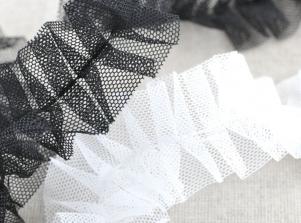 PA498車摺網底帶PLEAT MESH RIBBON