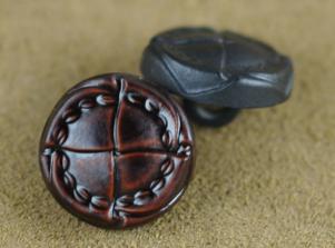 0260造型仿皮釦IMITATION LEATHER BUTTON