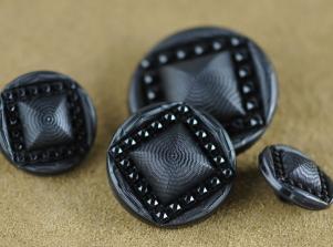 6862古典花紋NYLON BUTTON