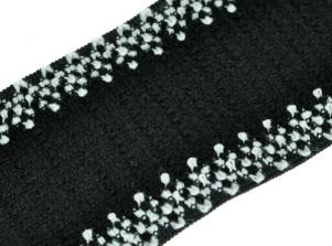 PP226寬版雙排雪花紋鬆緊帶STRETCH WEBBING