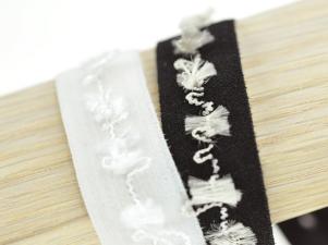 PP165白紗彈性包邊帶FANCY STRETCH BINDING TAPE