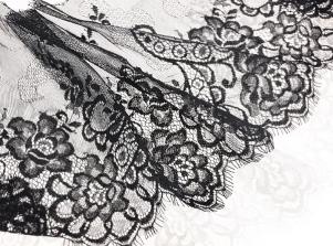 LR088睫毛蕾絲EYELASH LACE