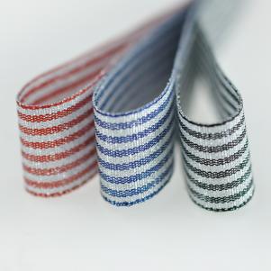 KG056蔥紗條紋緞帶METALLIC STRIPE RIBBON