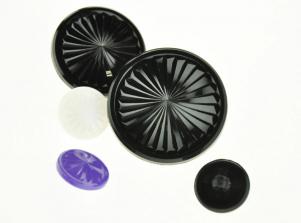 7130尖頭鑽面斗笠形NYLON BUTTON