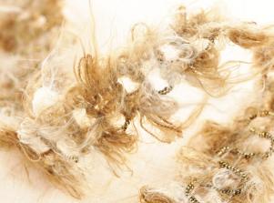 SF003仿毛海金蔥織帶FAKE MOHAIR BRAID