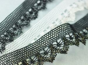 LS783TORCHON 蔥紗蕾絲(單邊)TORCHON LACE/Metallic